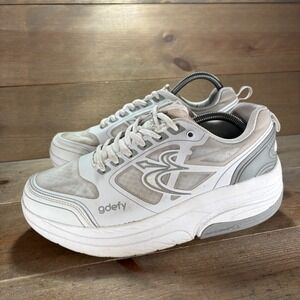Gdefy Gravity Defyer Ion Womens size 9 shoes White Comfort orthopedic sneakers